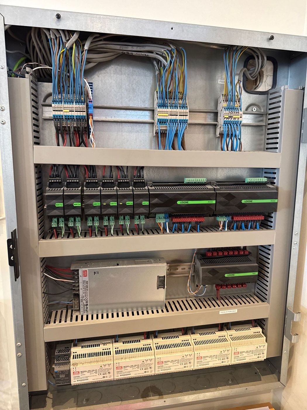 Loxone control cabinet